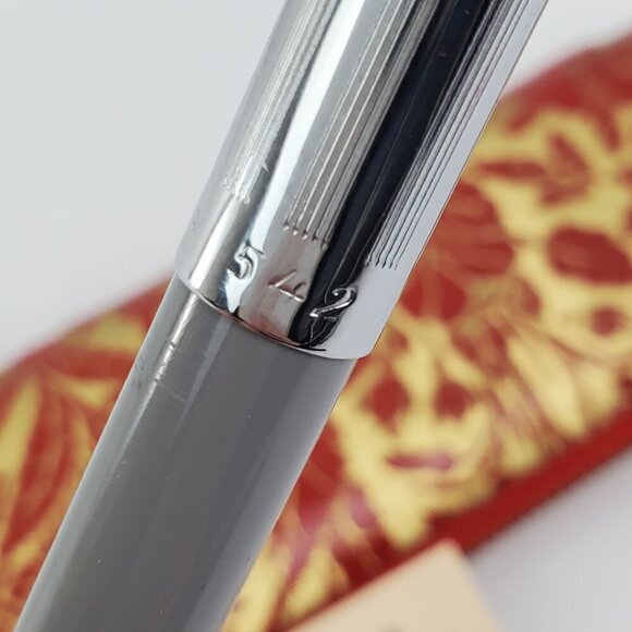 Heiko 542 Ballpoint Pen Vintage German w/ Zipper Case C.E. Pilz Fullhalter-Etui - Picture 6 of 14